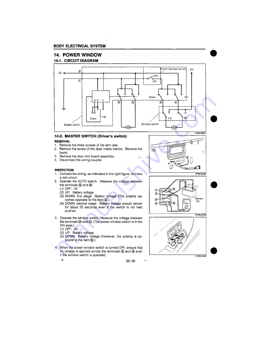 Daihatsu F300 Service Manual Download Page 993