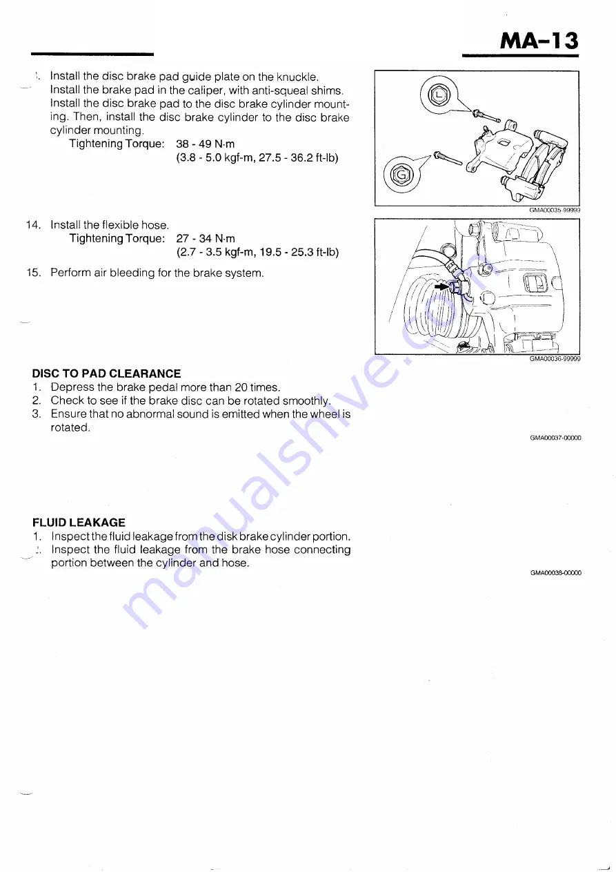 Daihatsu G200 Service Manual Download Page 77