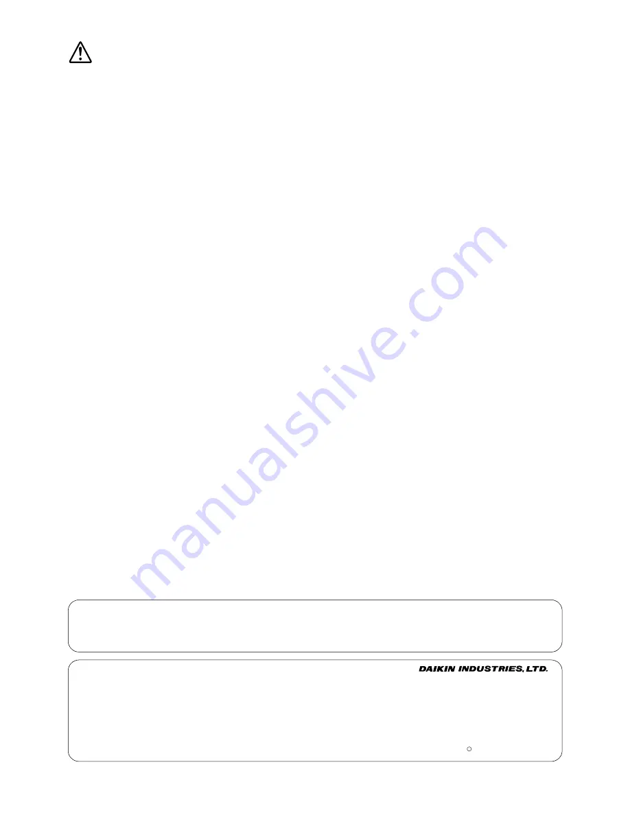 Daikin 2MXS40H2V1B Service Manual Download Page 267