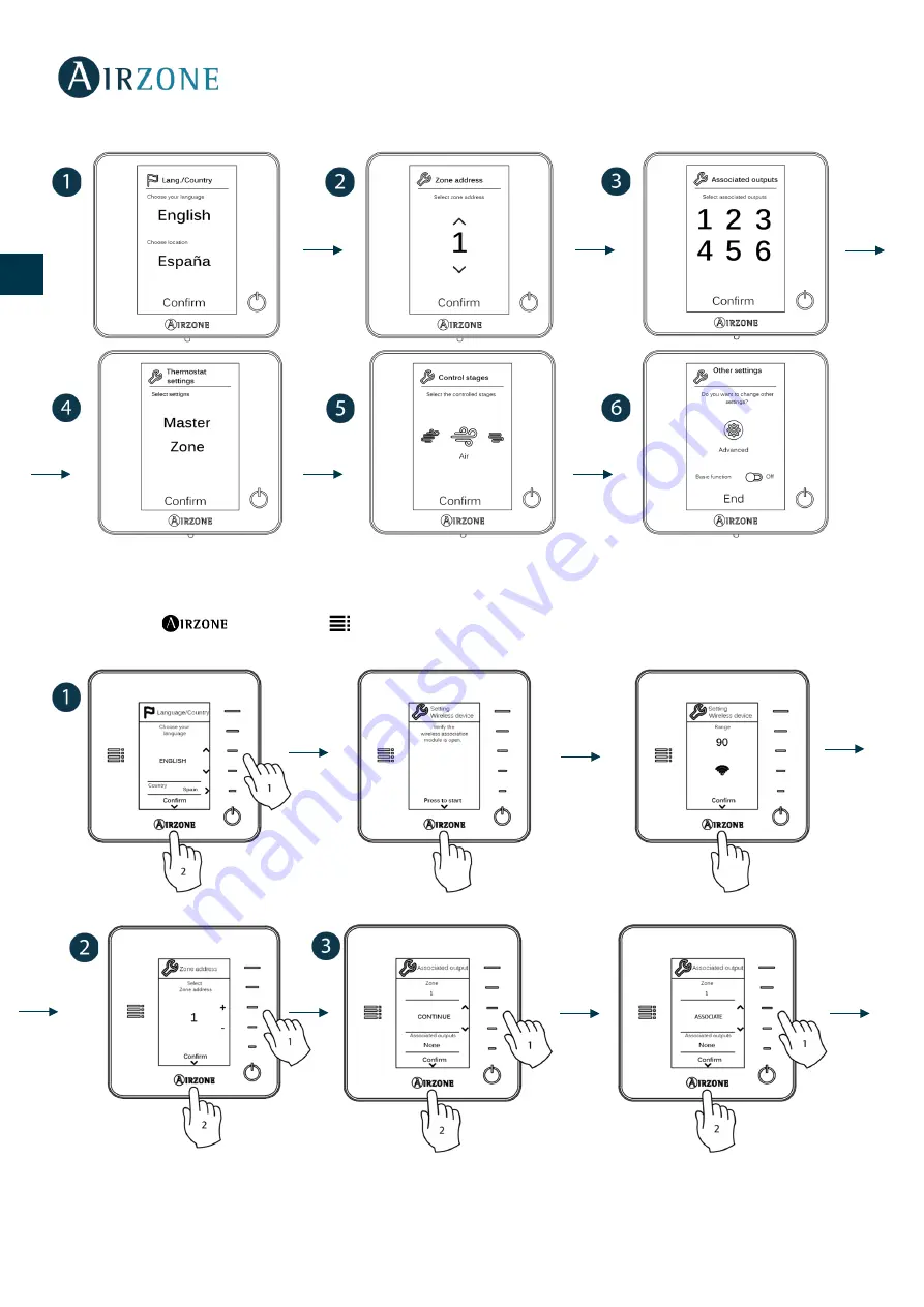 Daikin Airzone EazyZone AZEZ6DAIST07 Quick Installation Manual Download Page 30