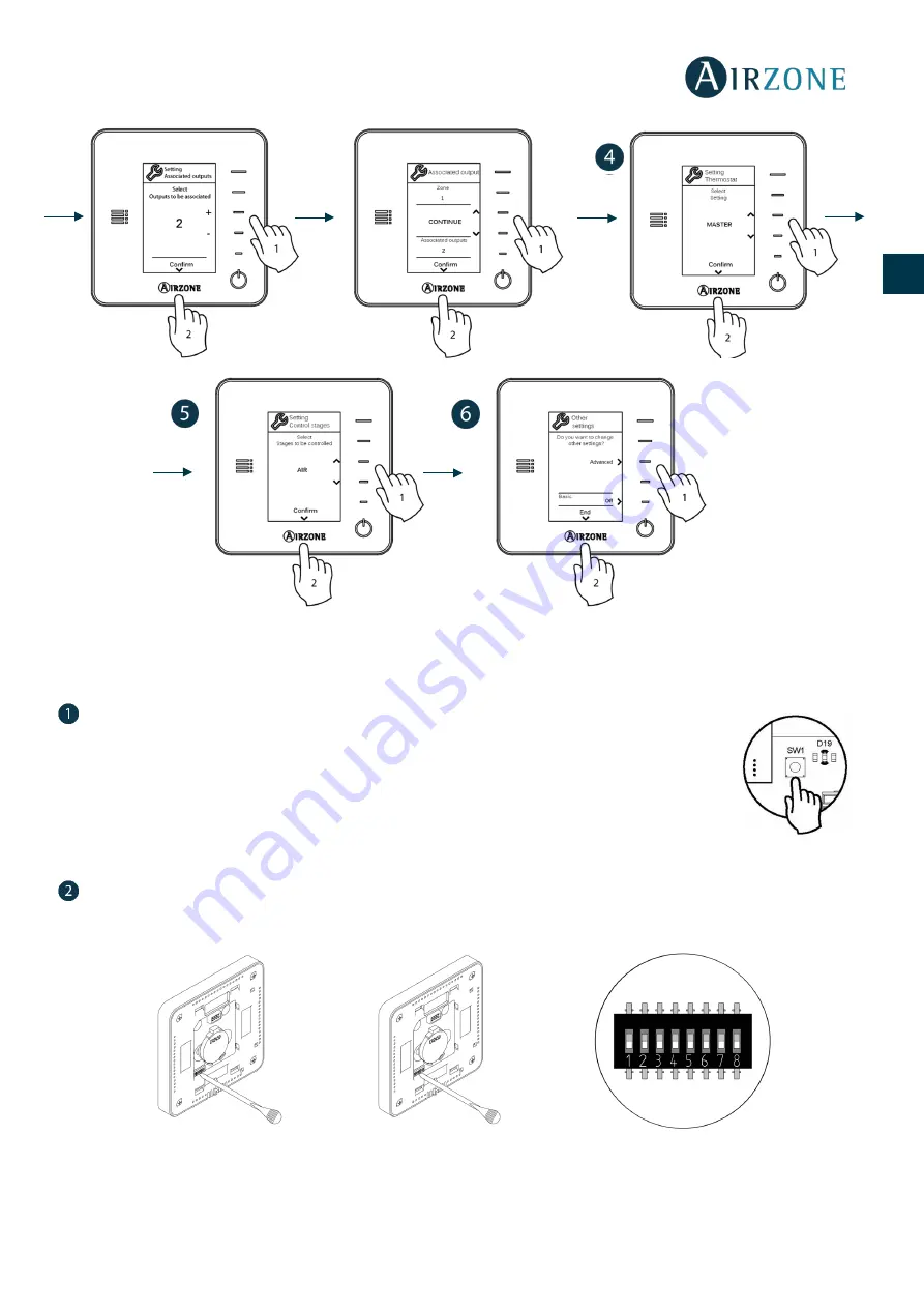 Daikin Airzone EazyZone AZEZ6DAIST07 Quick Installation Manual Download Page 31