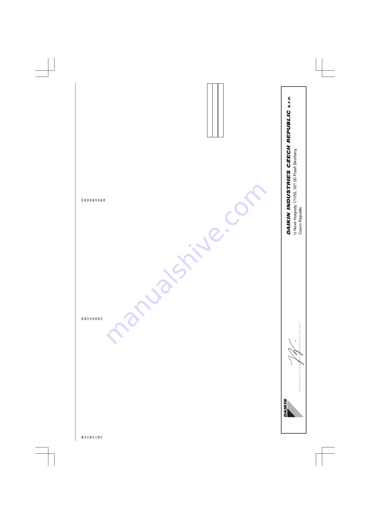 Daikin Altherma EBLQ07CAV3 Installation Manual Download Page 2