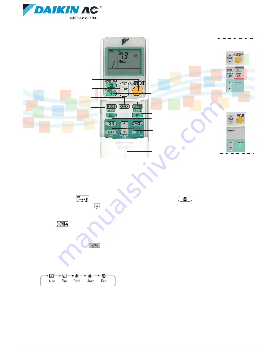 Daikin ARC433A51 Скачать руководство пользователя страница 1