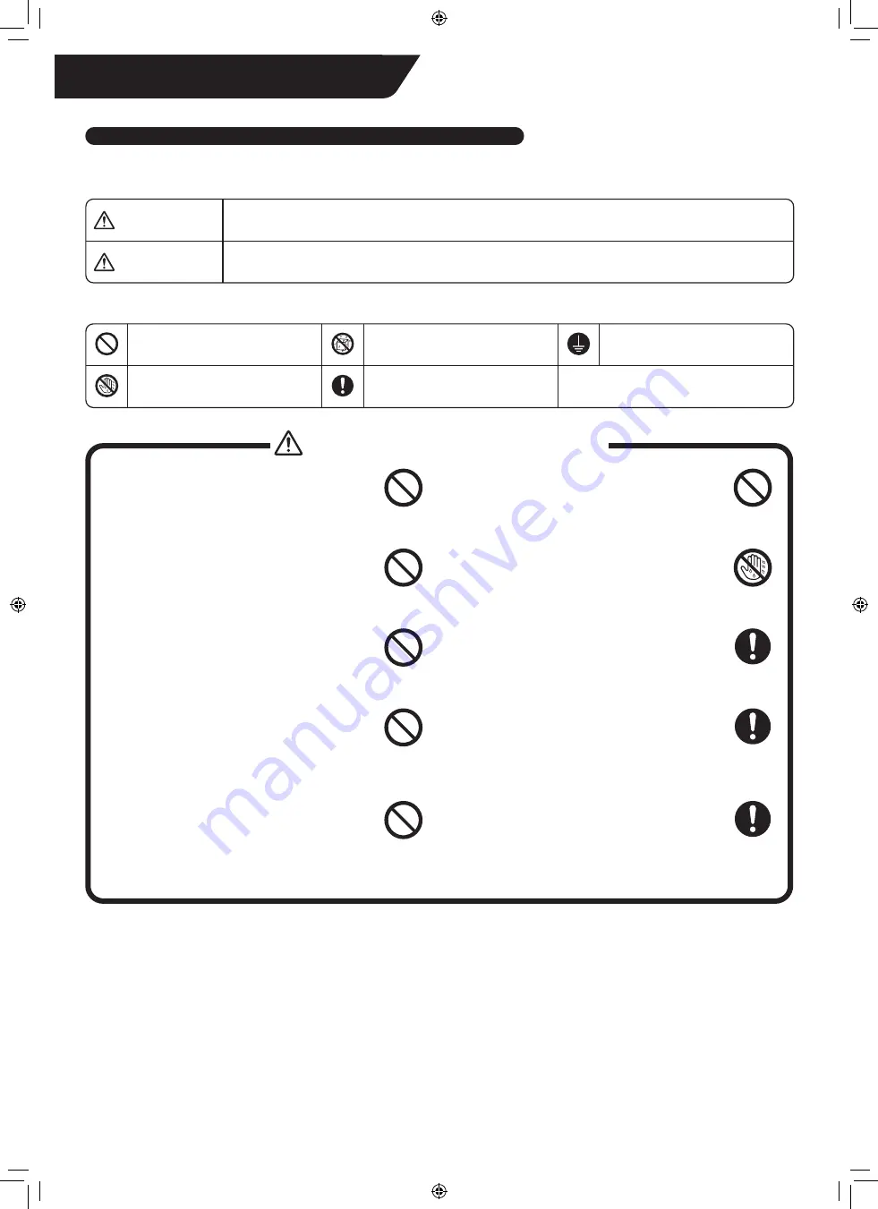 Daikin BAEF125AWB Operation Manual Download Page 2