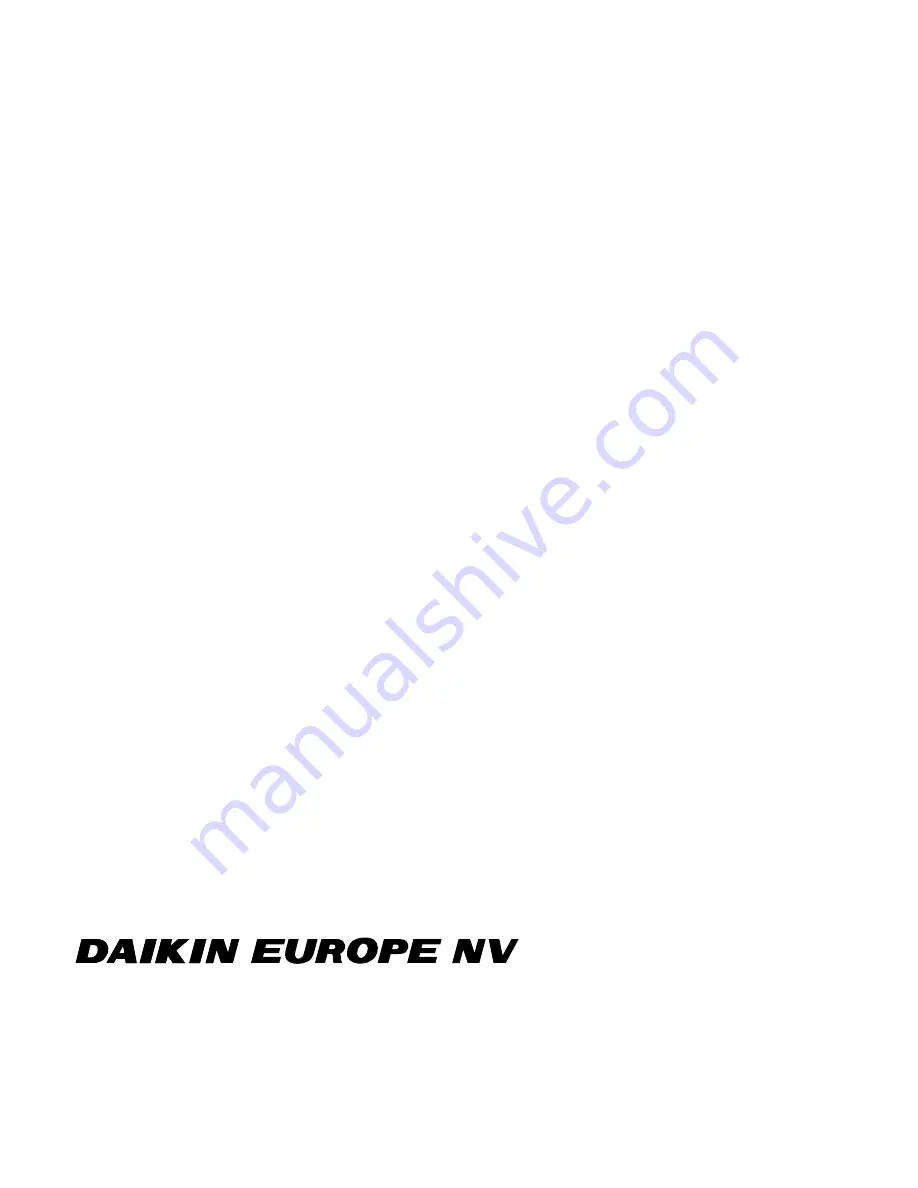 Daikin BRC1D517 Operation Manual Download Page 20