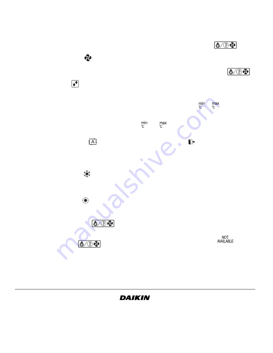 Daikin BRC1D619 Operation Manual Download Page 8