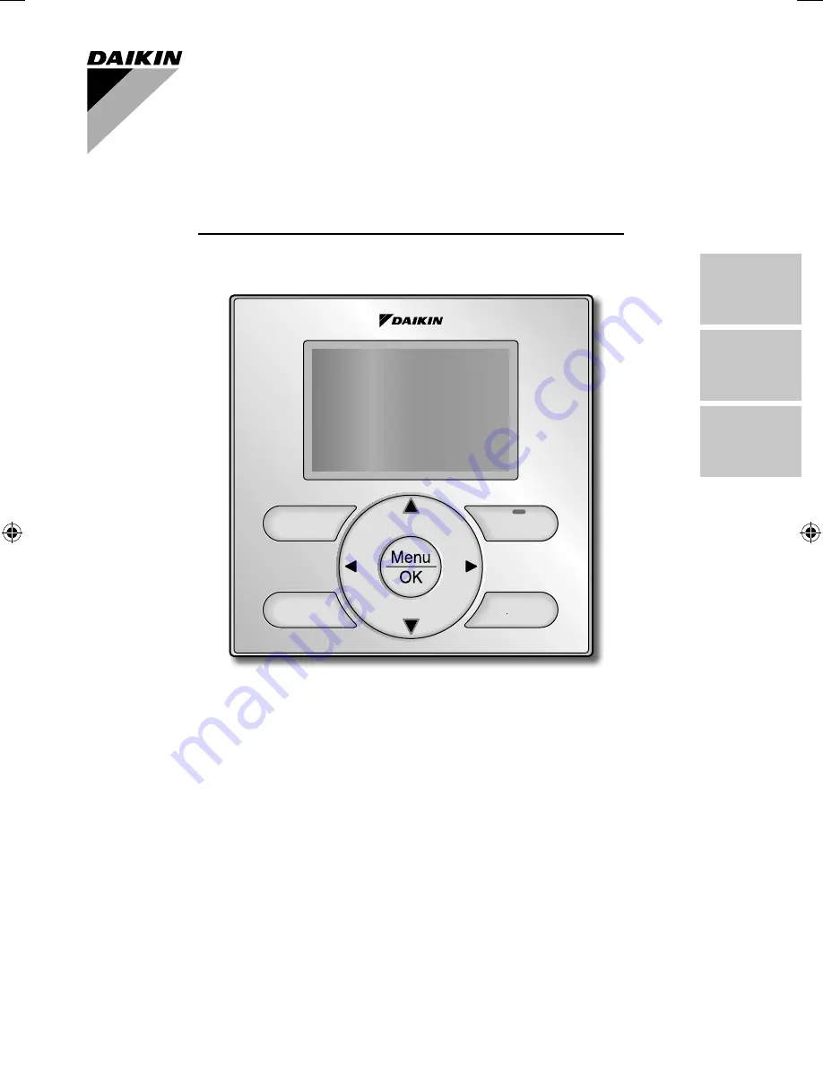 Daikin BRC1E73 Скачать руководство пользователя страница 1