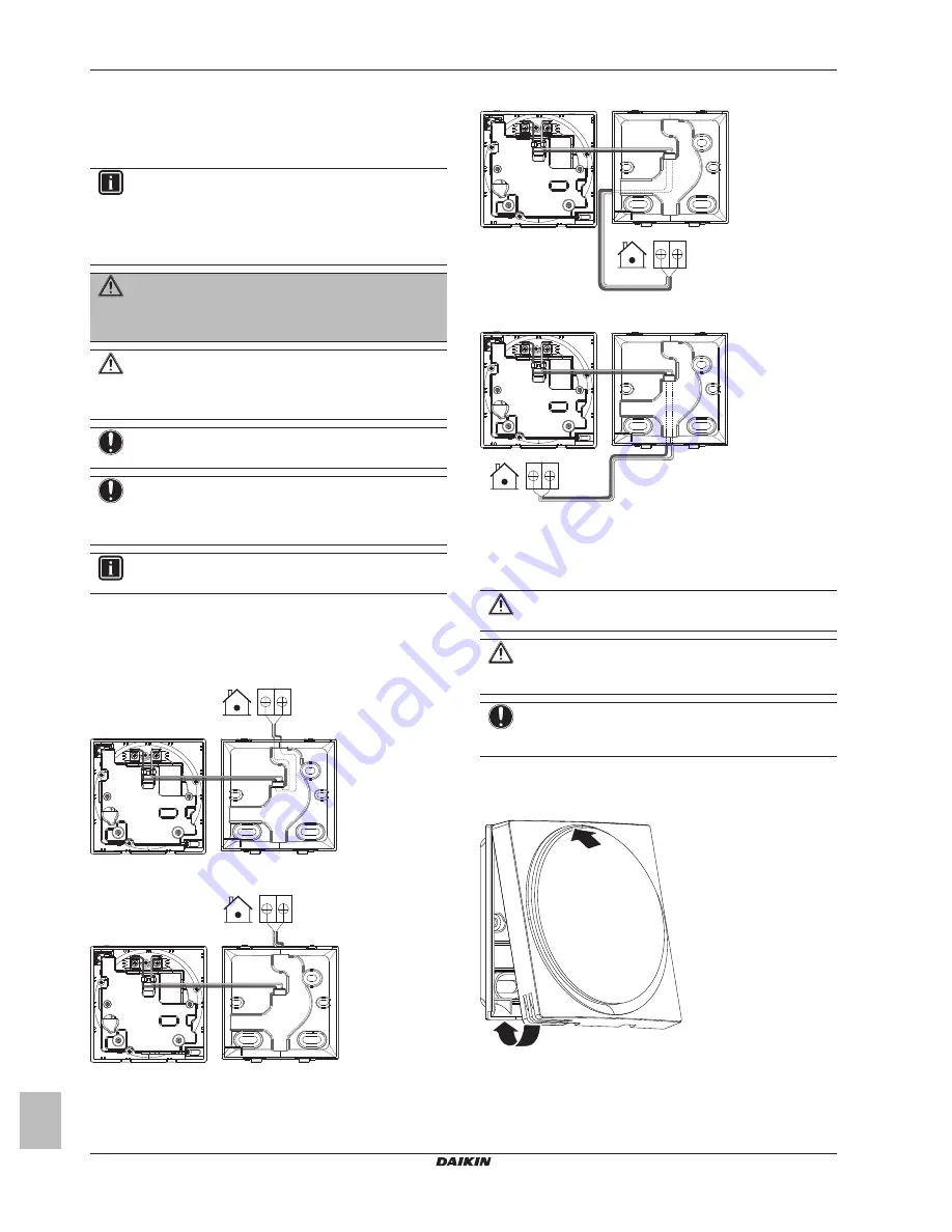 Daikin BRC1H51W Installer And User Reference Manual Download Page 10