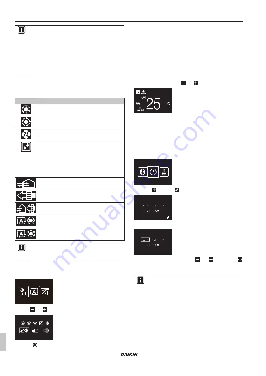 Daikin BRC1H52K Installation And Operation Manual Download Page 6