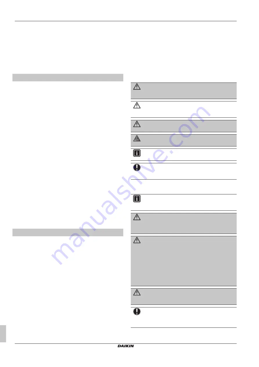 Daikin BRC1H82S Installation And Operation Manual Download Page 2