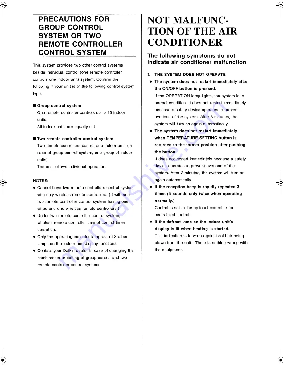 Daikin BRC4C61 Operation Manual Download Page 14