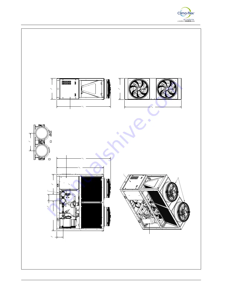 Daikin Clima-Flex CLIC STAND ALONE Series Installation, Operation And Maintenance Manual Download Page 15