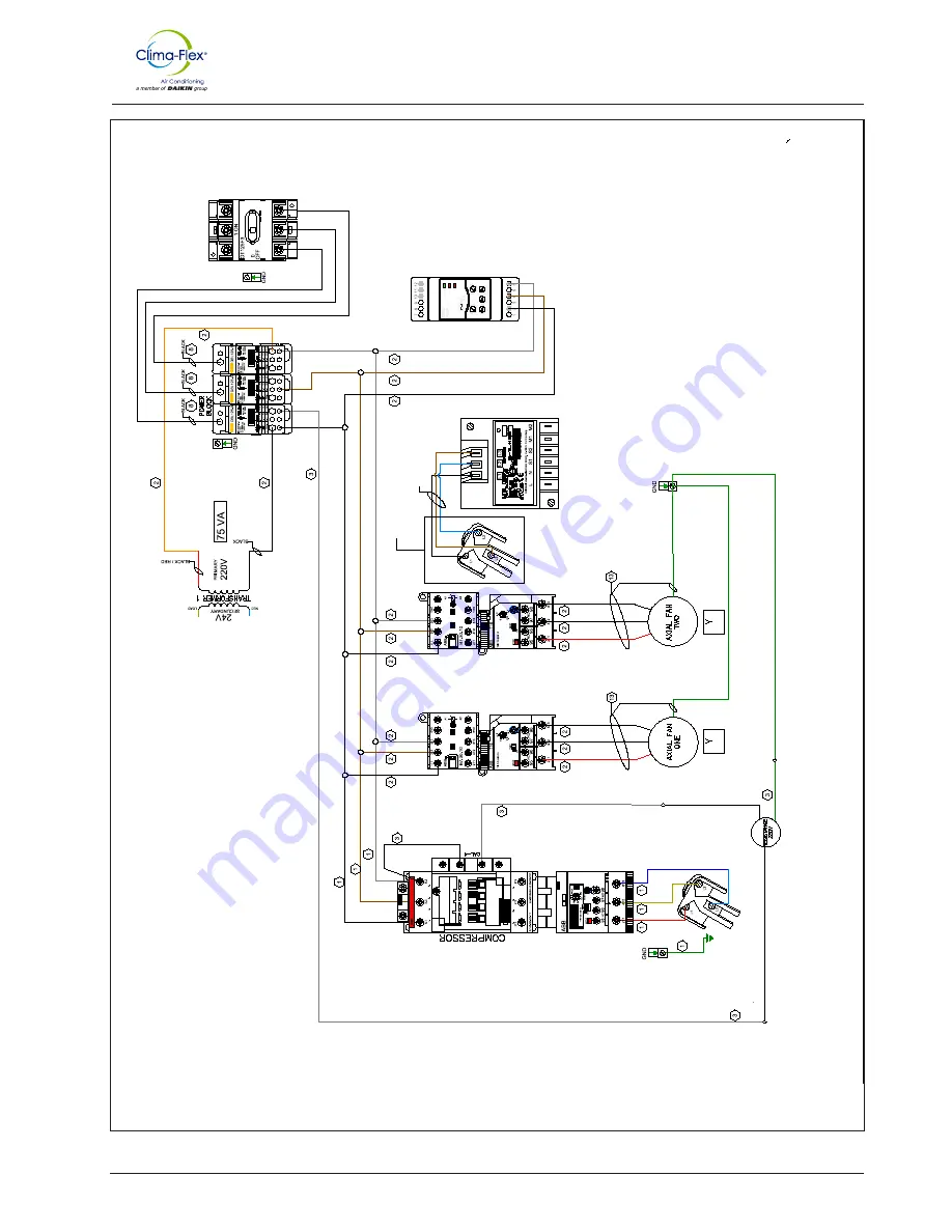 Daikin Clima-Flex CLIC STAND ALONE Series Installation, Operation And Maintenance Manual Download Page 20