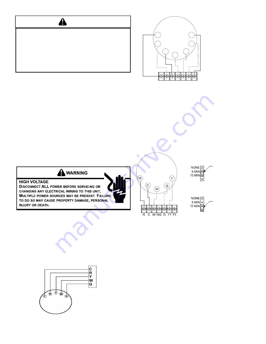 Daikin DP3G Series Installation Instructions Manual Download Page 10