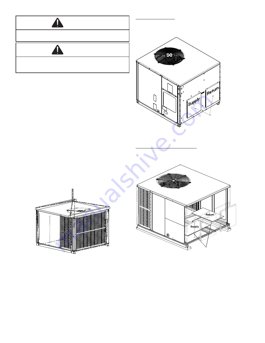 Daikin DP5HM Installation Instructions Manual Download Page 6