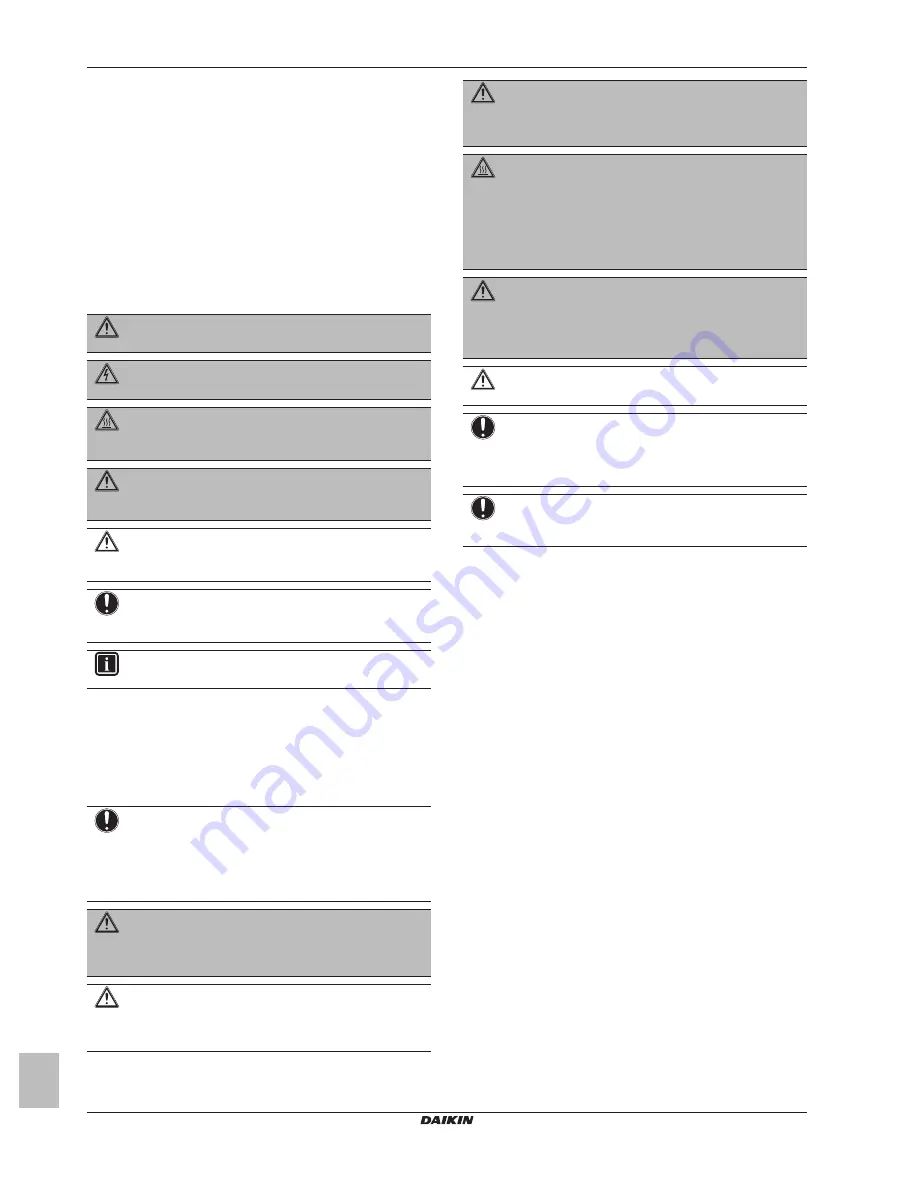 Daikin EK2CB07CAV3 Installer'S Reference Manual Download Page 4