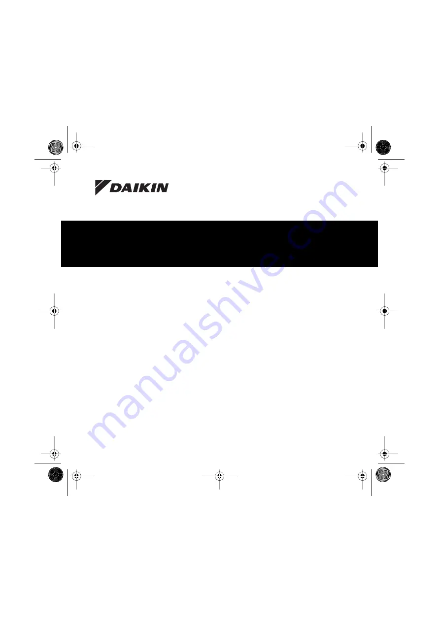 Daikin EKFCMBCB7 Installation Manual Download Page 1