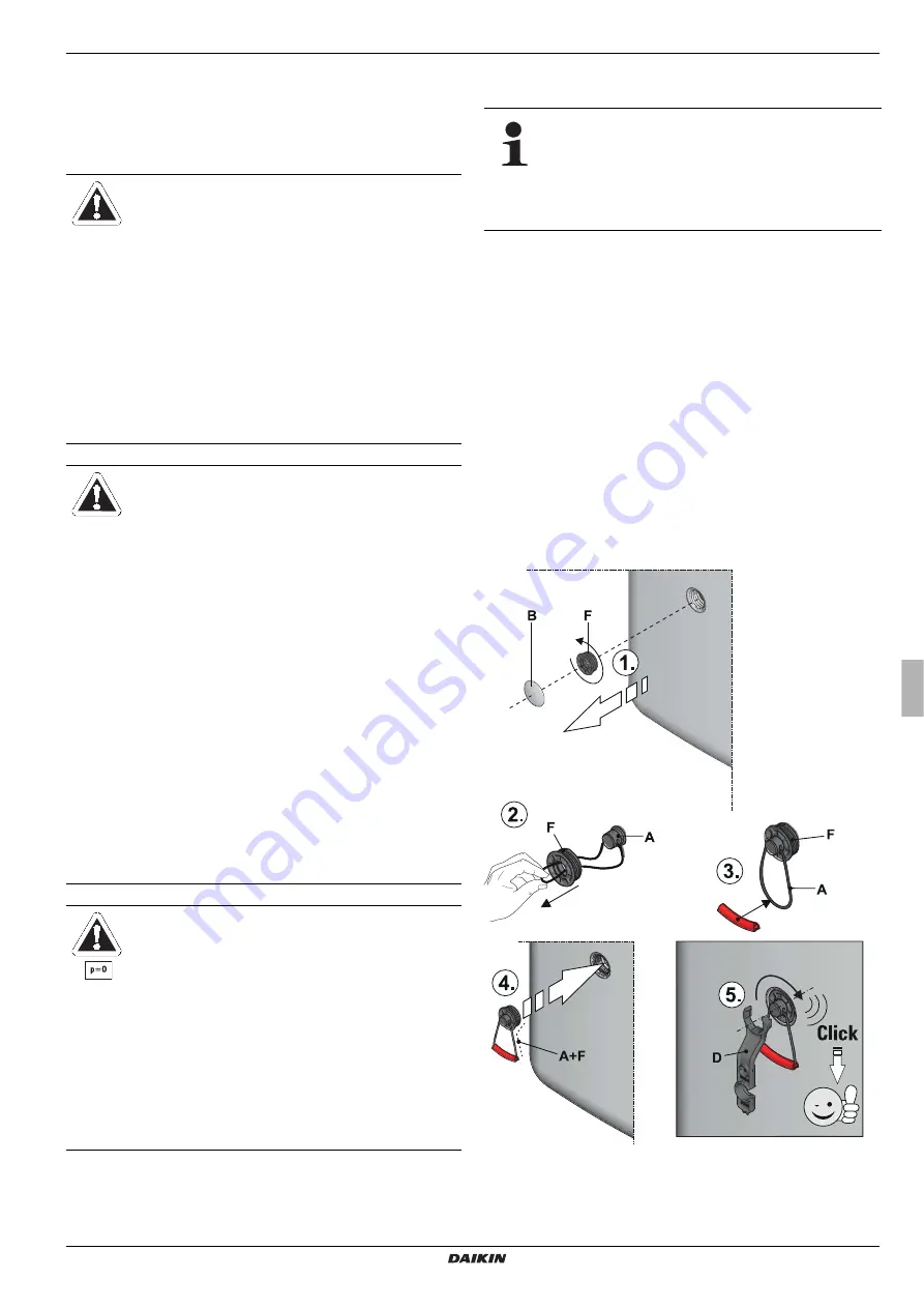 Daikin EKHWP300B Installation And Operating Instructions Manual Download Page 15