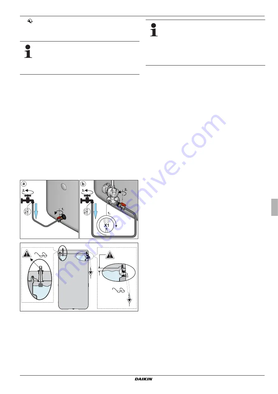 Daikin EKHWP300B Installation And Operating Instructions Manual Download Page 17