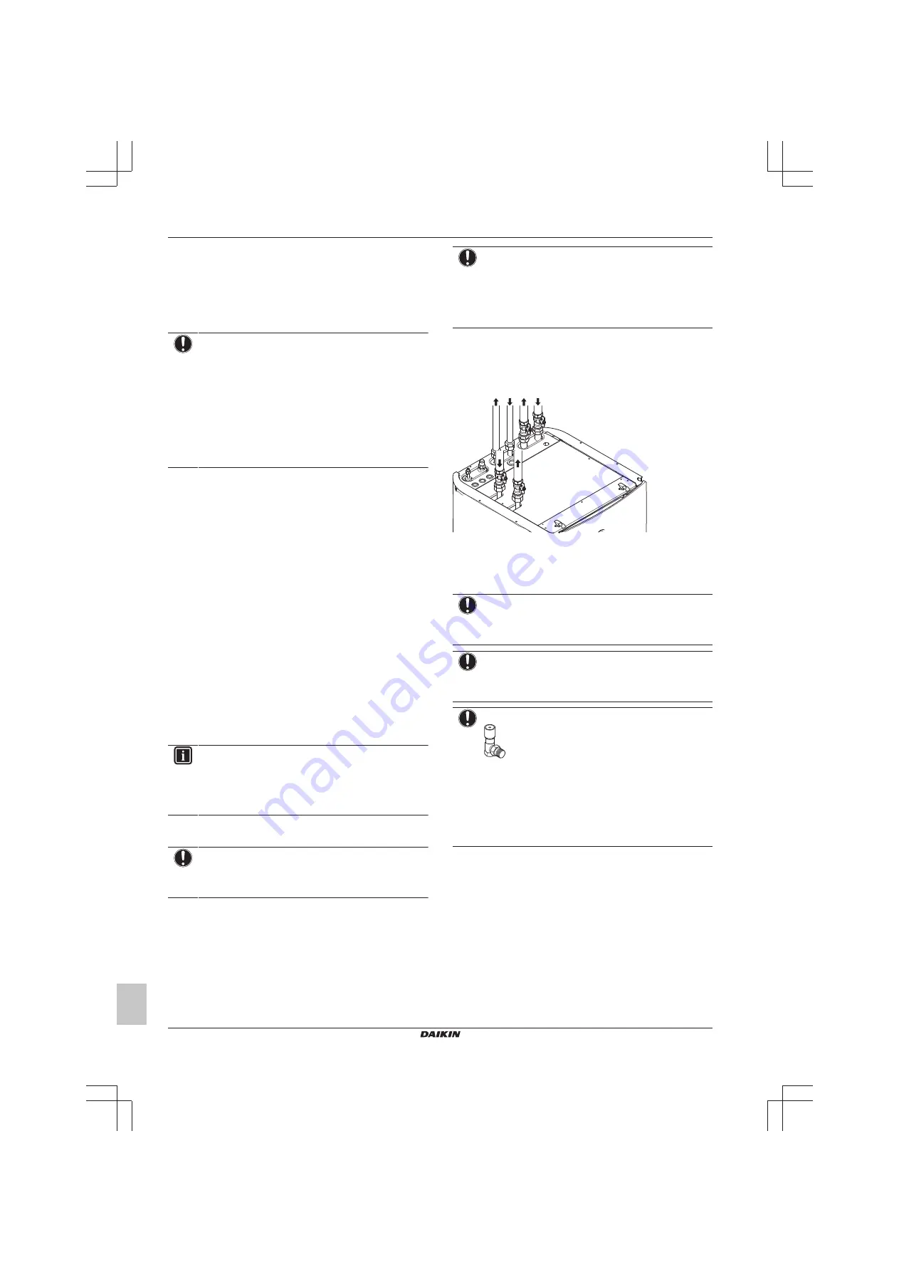 Daikin ERGA08DAV3 Installer'S Reference Manual Download Page 36