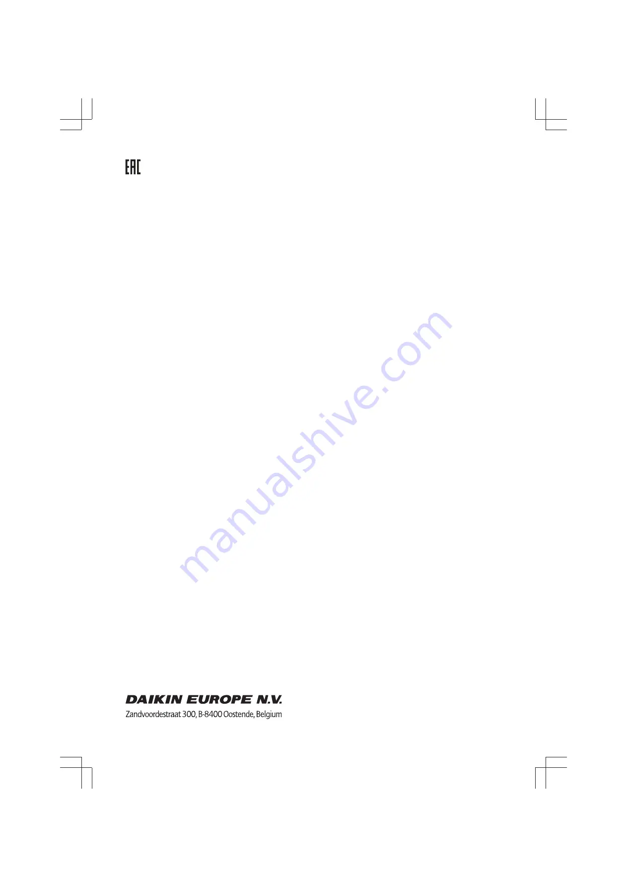 Daikin ERGA08DAV3 Installer'S Reference Manual Download Page 104