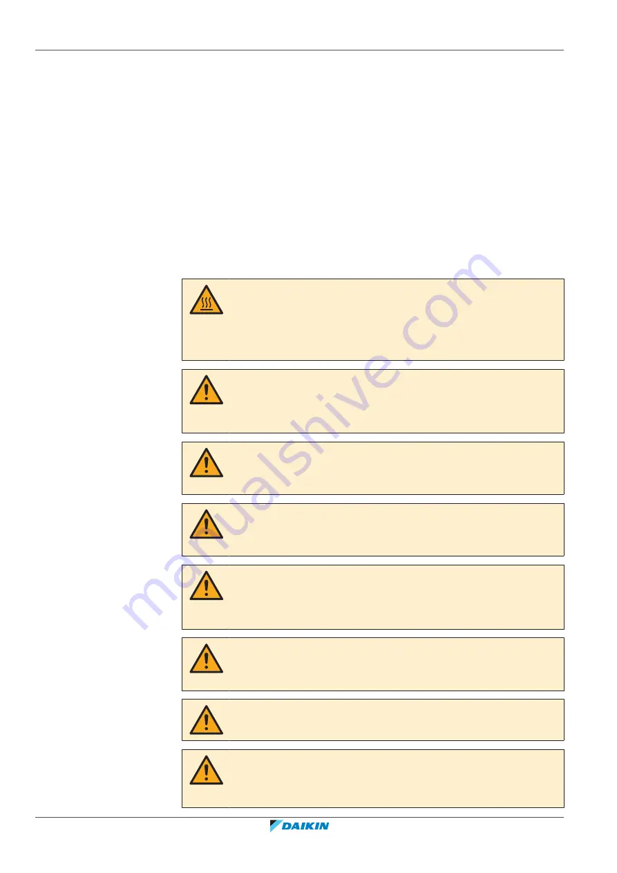 Daikin ERLA-DV17 Installer'S Reference Manual Download Page 10