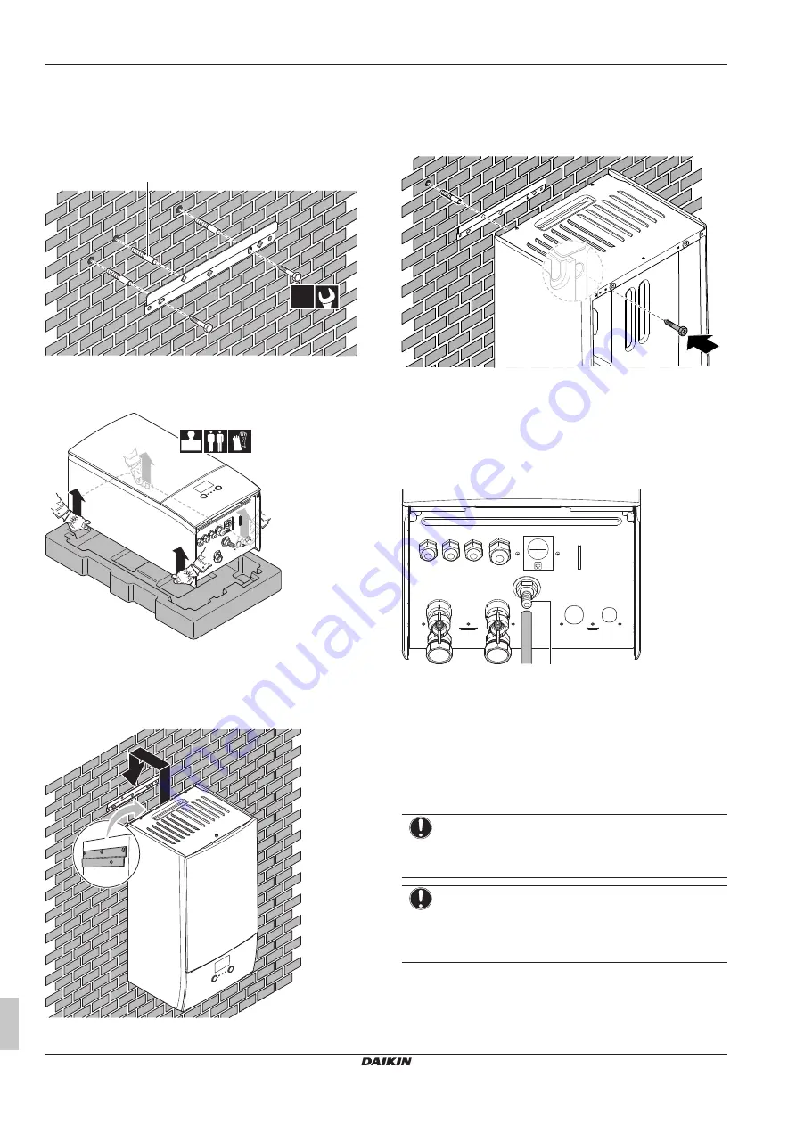 Daikin ETBH16E 6V Series Installation Manual Download Page 8