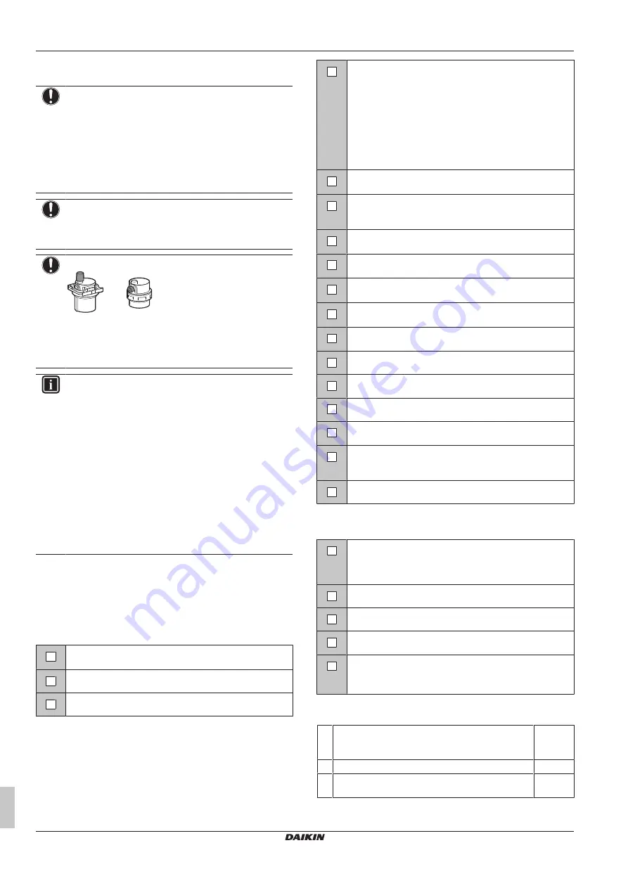 Daikin ETVX16E9W7 Installation Manual Download Page 30