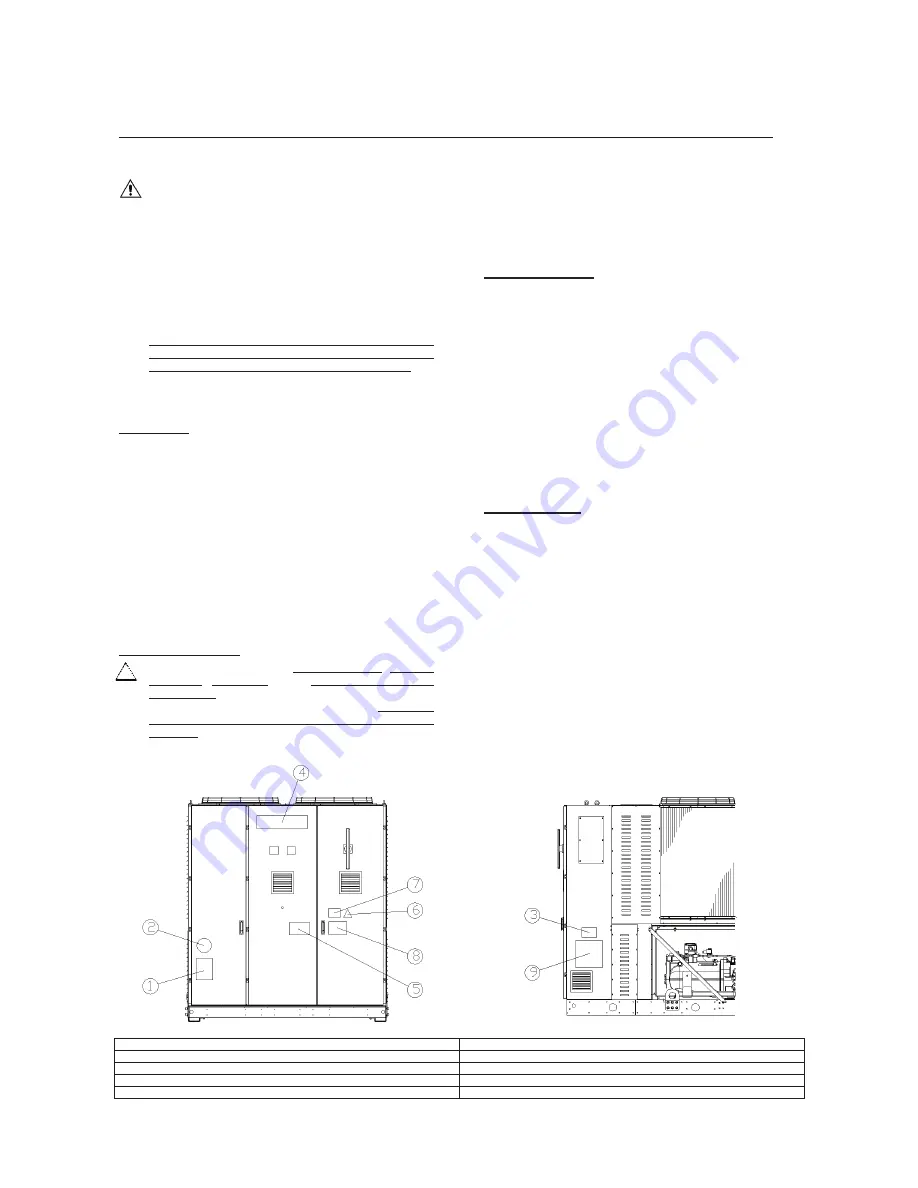 Daikin EWAD-CZ Installation, Operation And Maintenance Manual Download Page 9