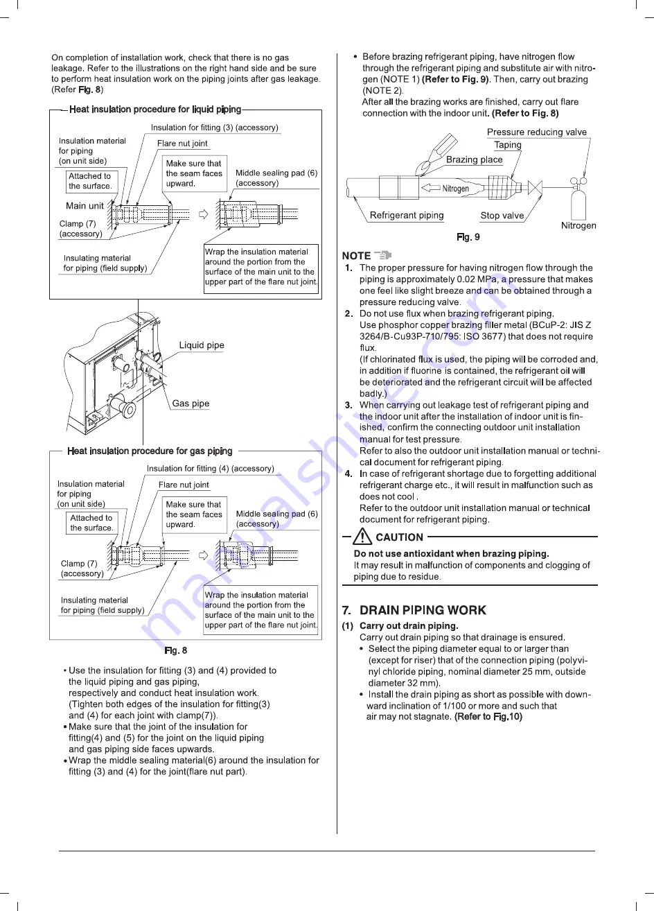 Daikin FDMA71AV16 Скачать руководство пользователя страница 9