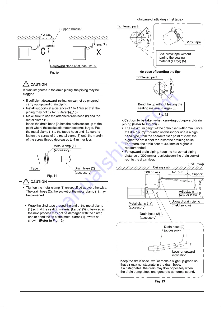 Daikin FDMA71AV16 Installation Manual Download Page 10