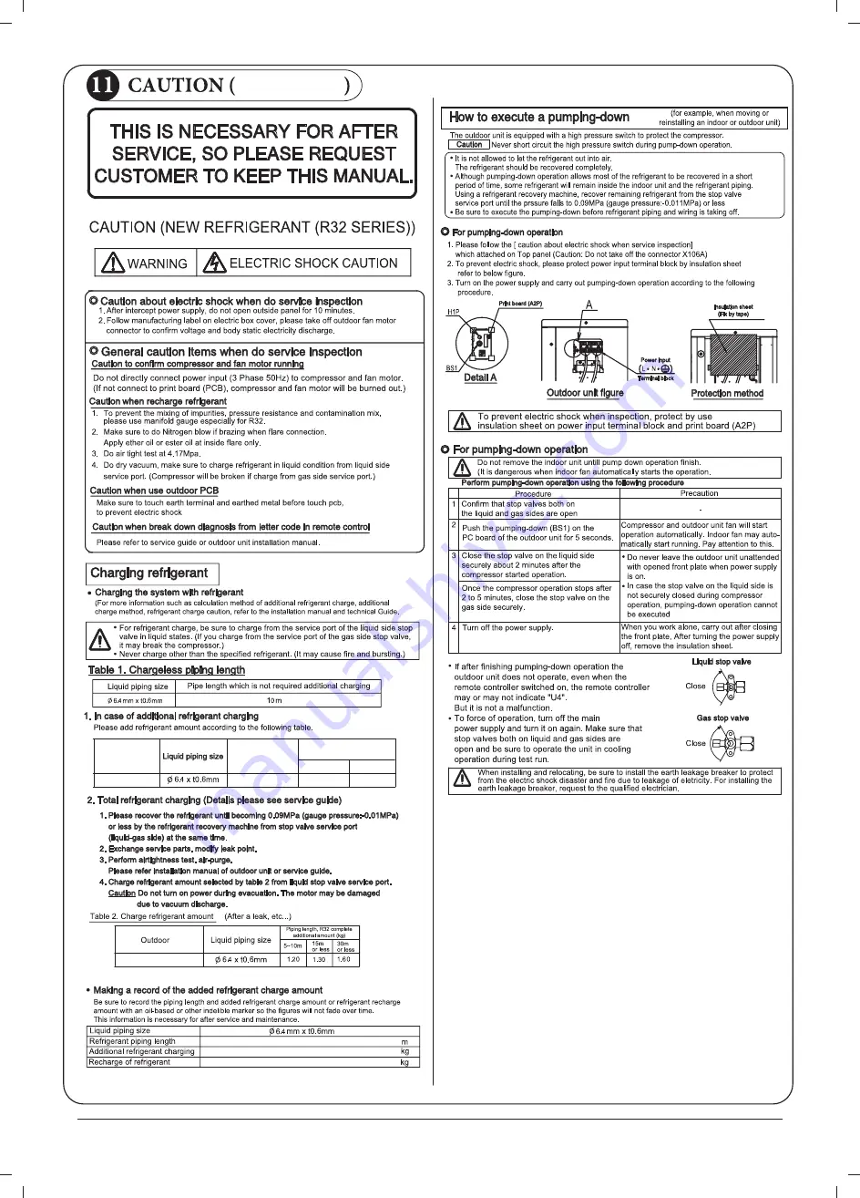 Daikin FDMA71AV16 Installation Manual Download Page 38