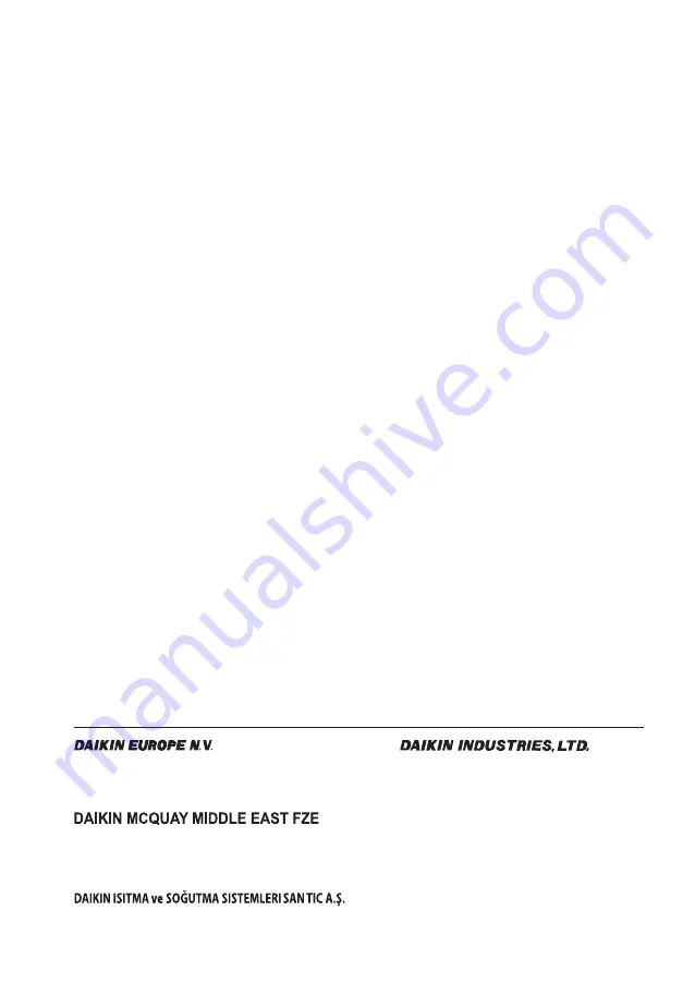 Daikin FTXB50C Operating Manual Download Page 44