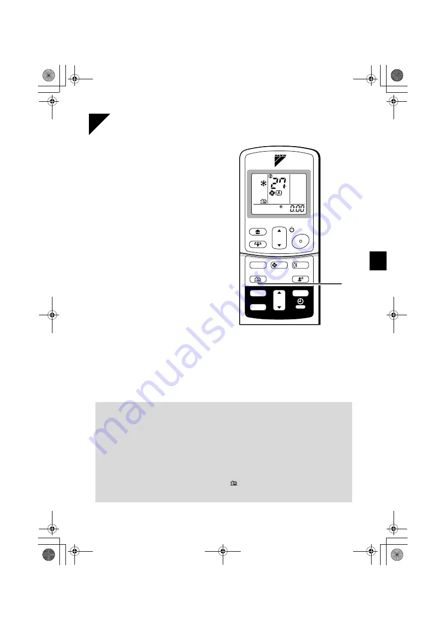 Daikin FTXE25BVMA Operation Manual Download Page 16