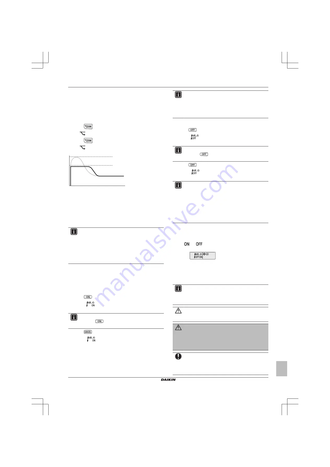 Daikin FTXF20A2V1B Operation Manual Download Page 7