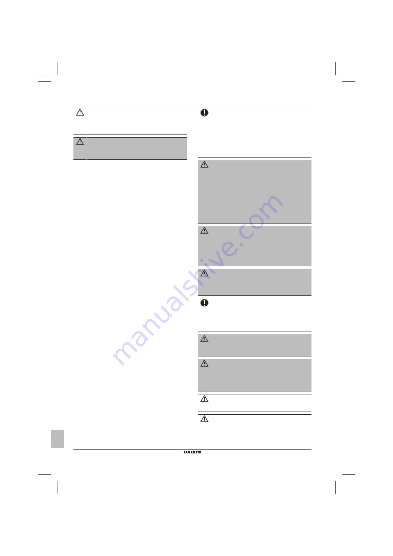 Daikin FTXF20A2V1B Operation Manual Download Page 8