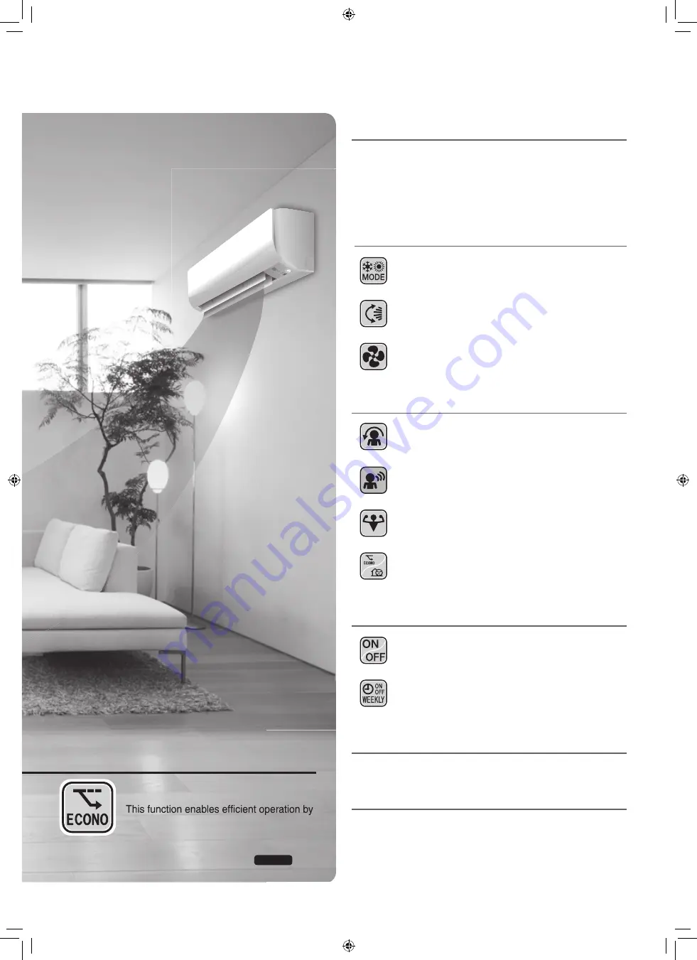 Daikin FTXM50RVMZ Operation Manual Download Page 3