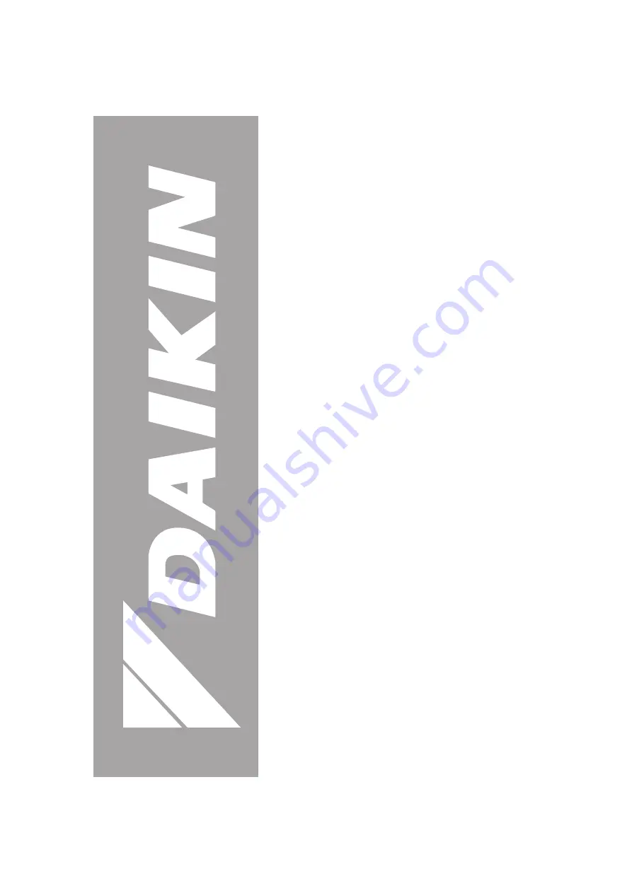 Daikin FWE02C5FV1B Installation And Operational Manual Download Page 3