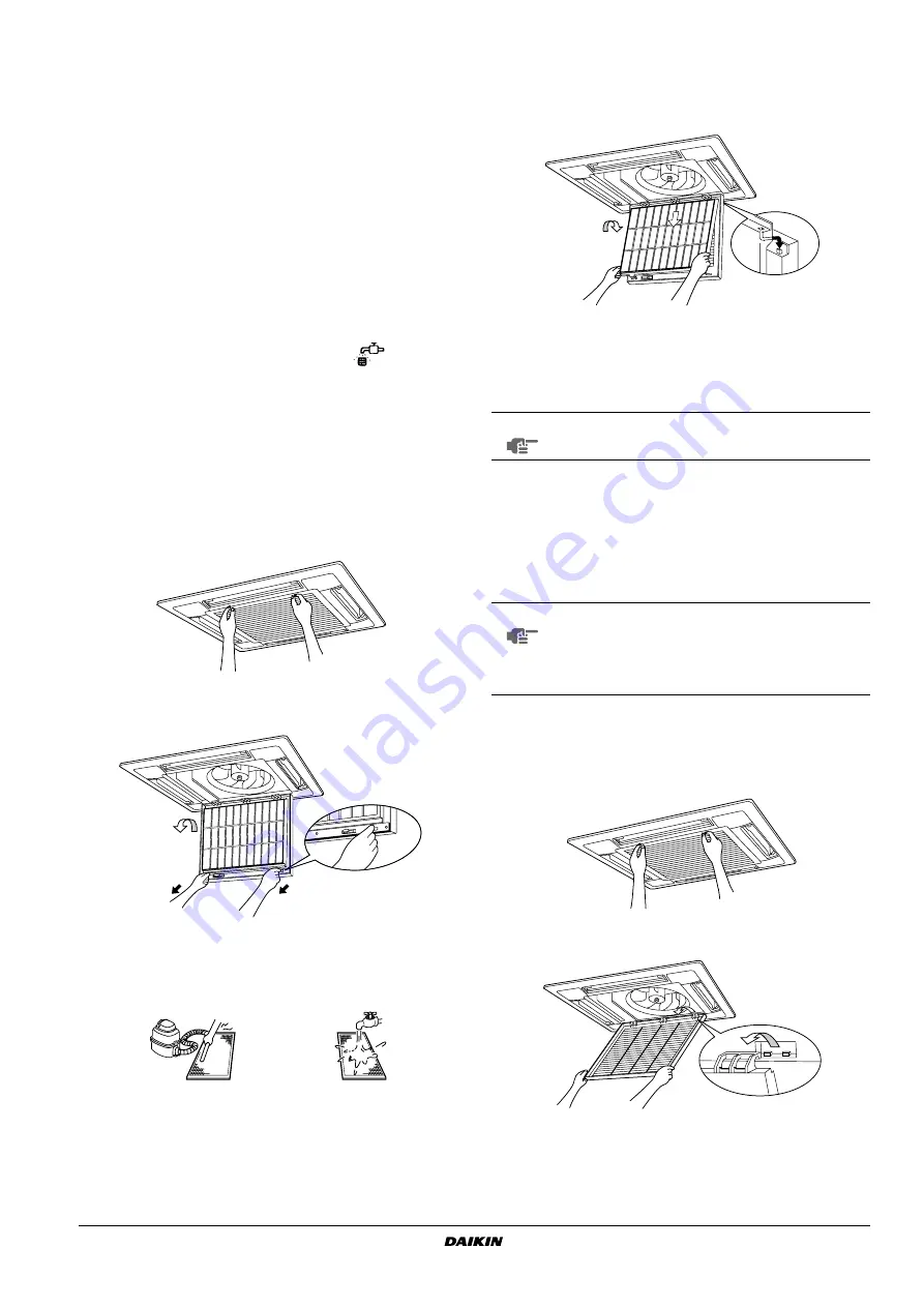 Daikin FXFQ100M8V3B Installation And Operation Manual Download Page 11