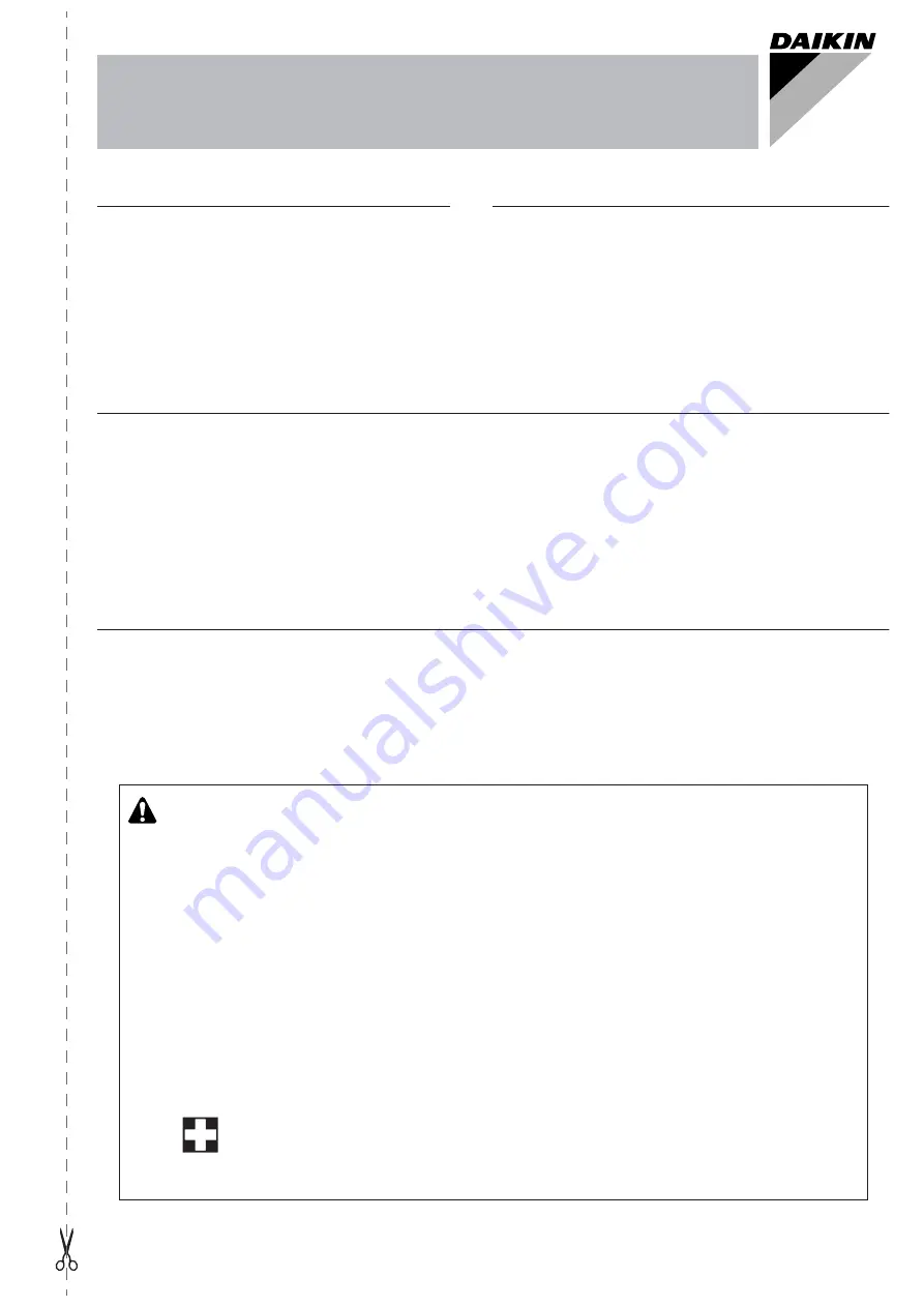 Daikin HYDROCUBE EWWQ014KBW1N Installation Manual Download Page 21