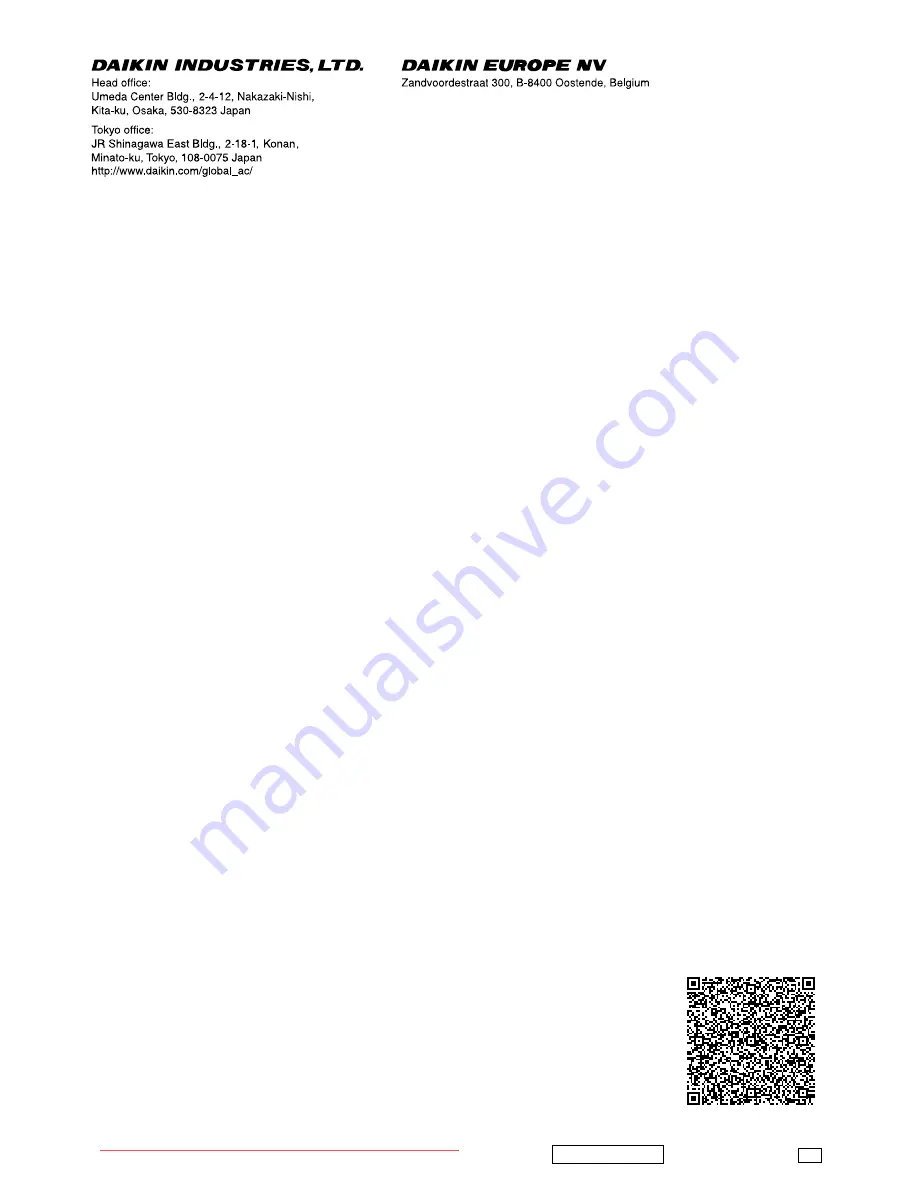 Daikin Inverter CDKS50CVMB Operation Manual Download Page 30