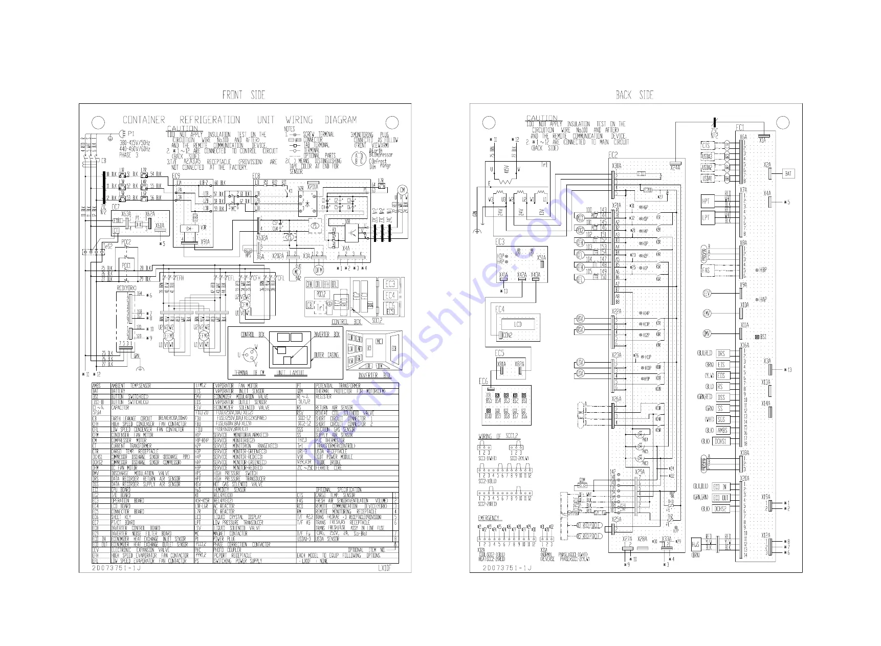 Daikin LX10F10A Скачать руководство пользователя страница 124