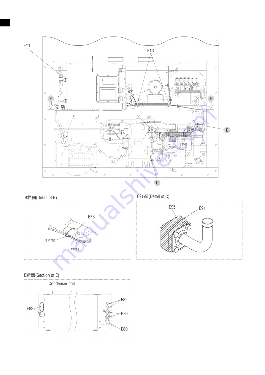 Daikin LXE10E-A18A Service Manual And Parts List Download Page 83