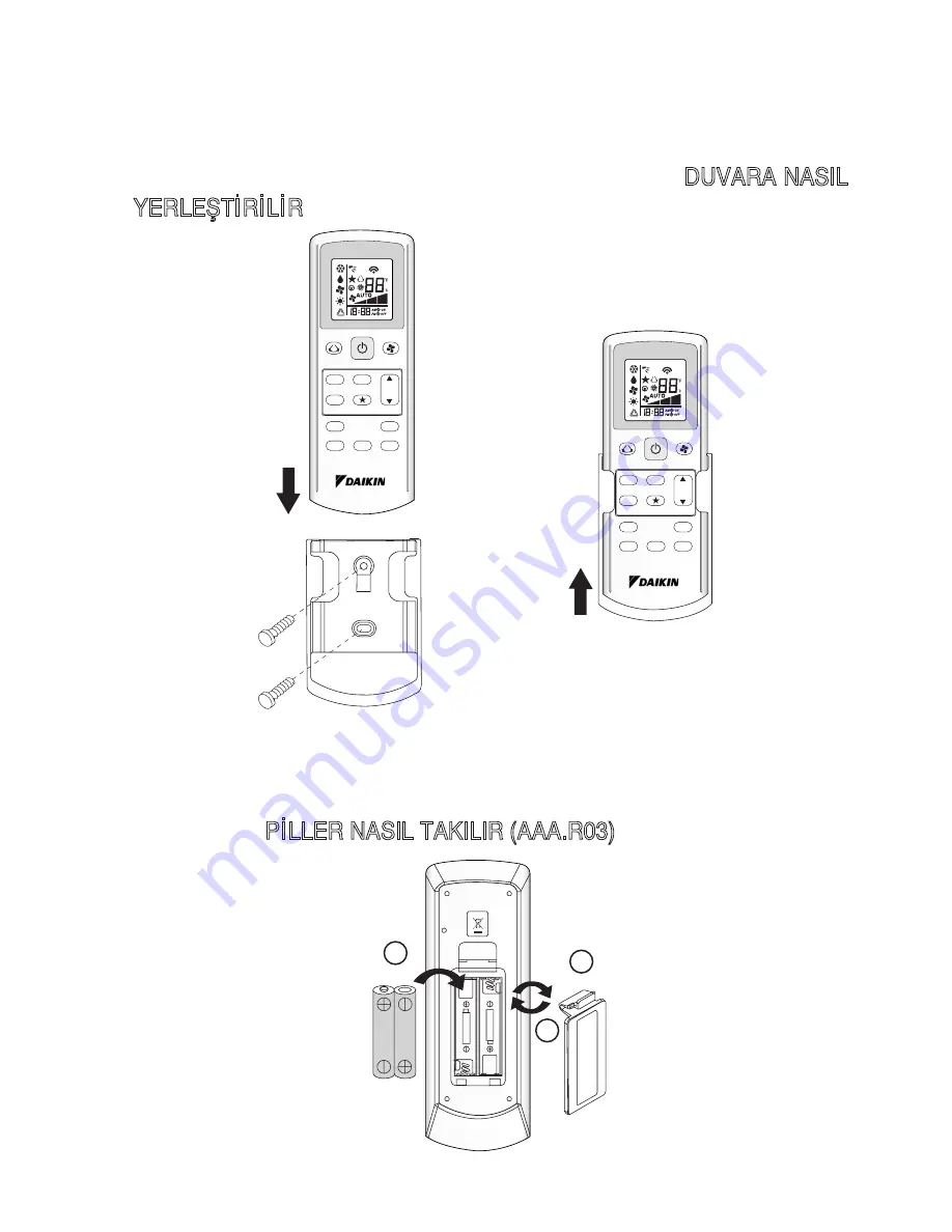 Daikin R08019037090A Operating Manual Download Page 3