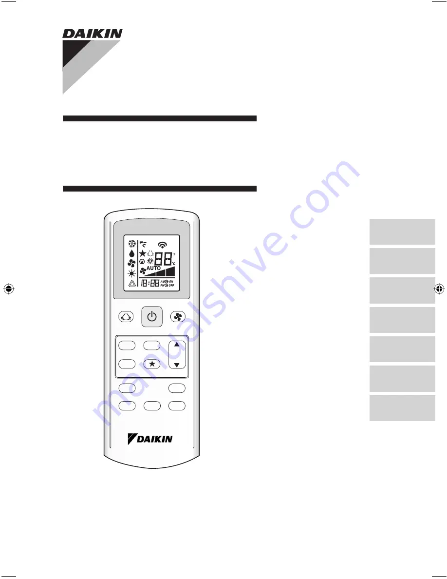 Daikin R08019037090D Скачать руководство пользователя страница 1