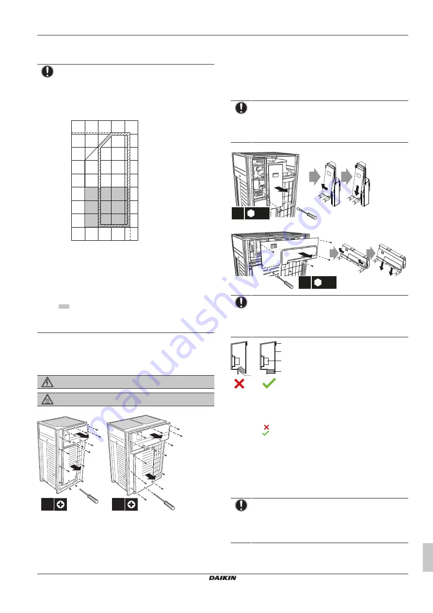 Daikin REYQ8U7Y1B Installation And Operation Manual Download Page 17