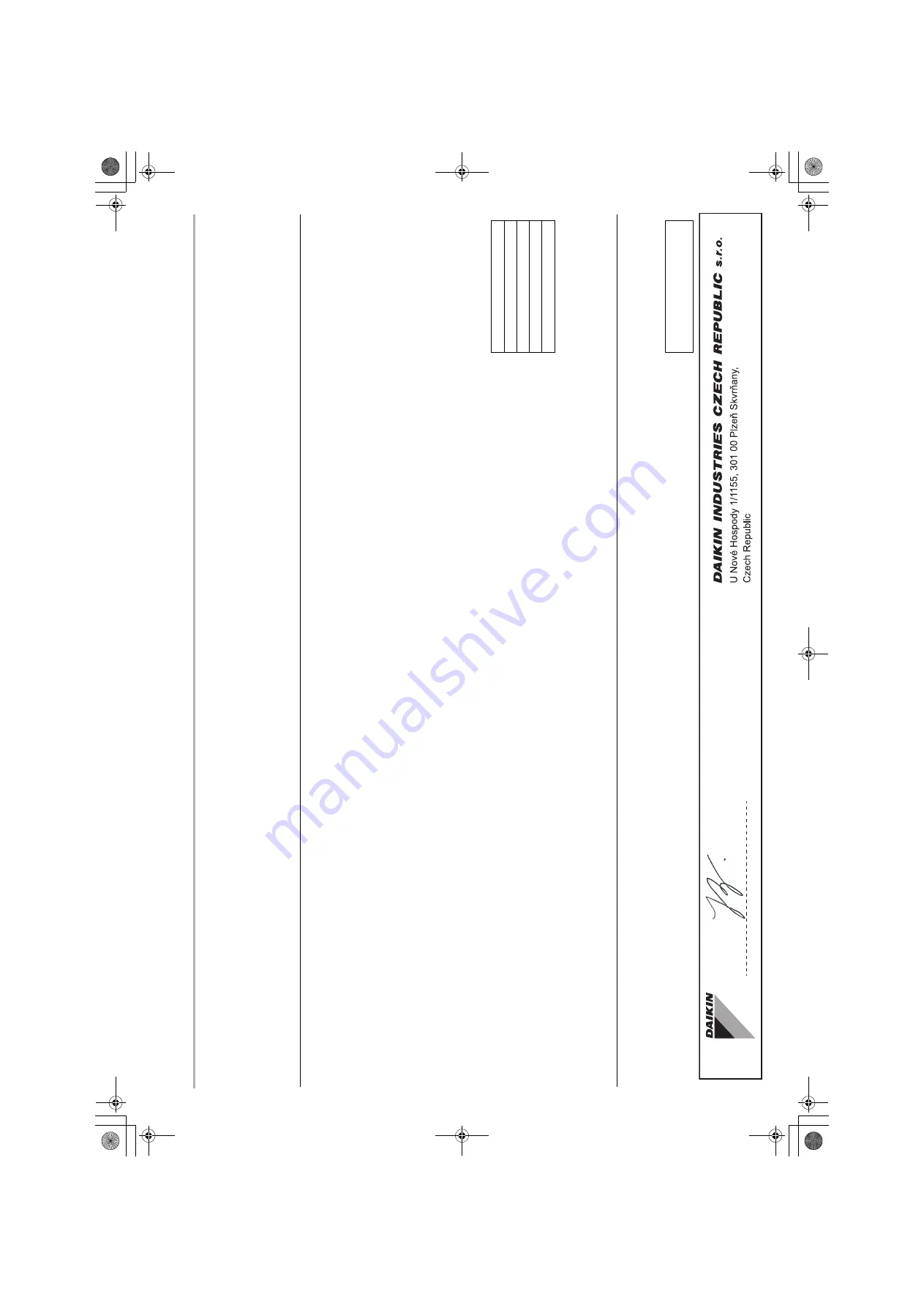 Daikin RXP50K3V1B Installation Manual Download Page 5