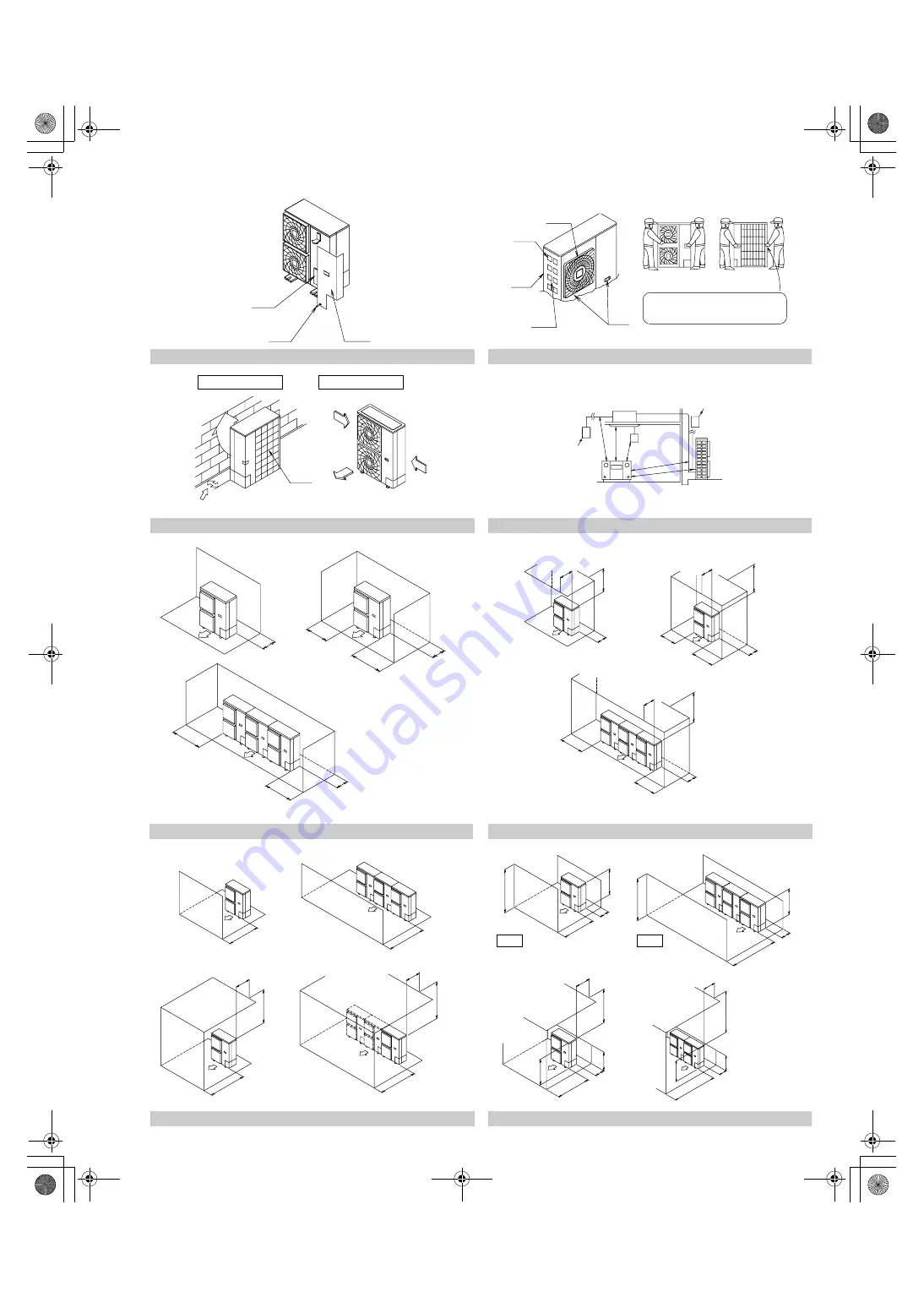 Daikin RXYMQ36PVJU Installation Manual Download Page 2