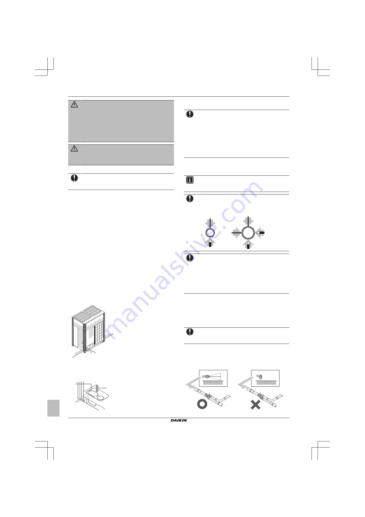 Daikin RYYQ12U7Y1B Installer And User Manual Download Page 22