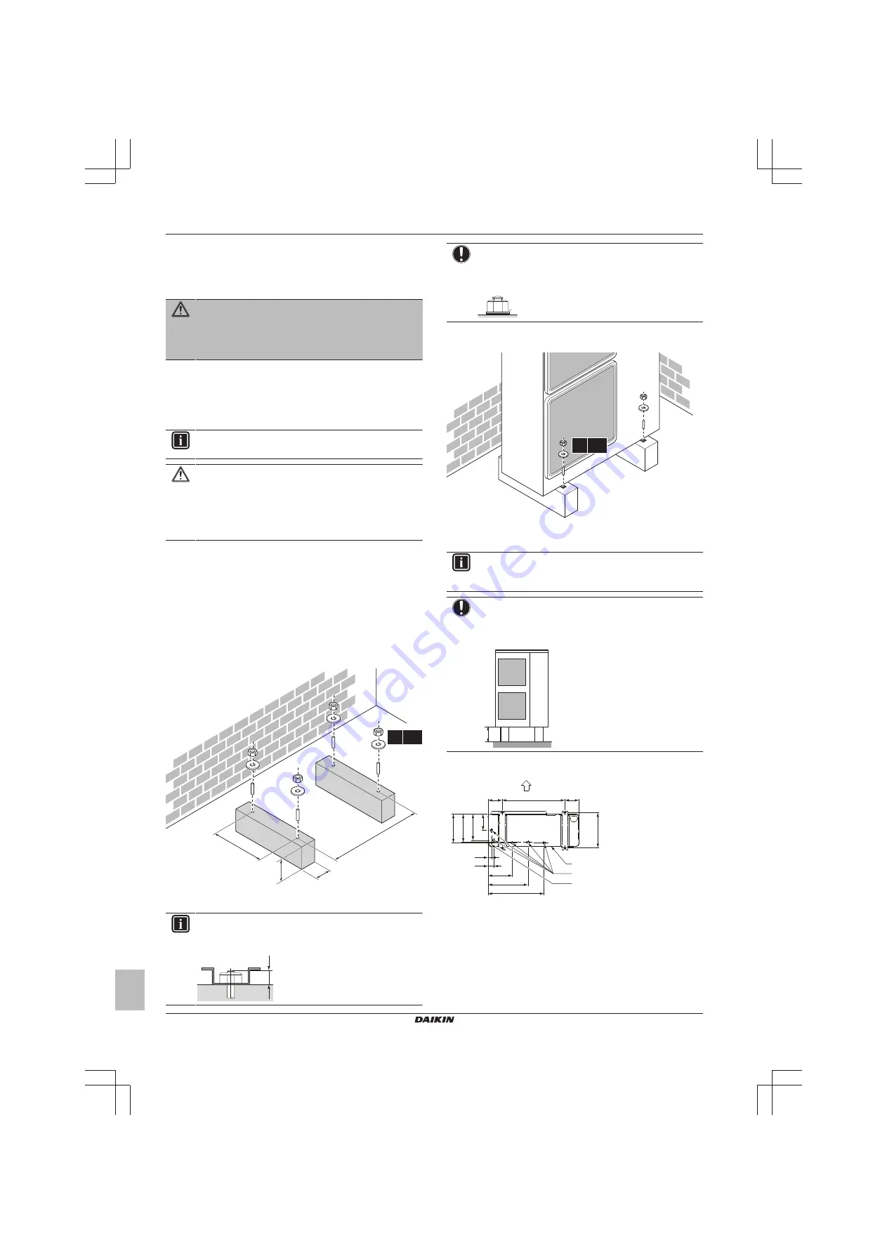 Daikin RZAG100M7Y1B Installation Manual Download Page 6